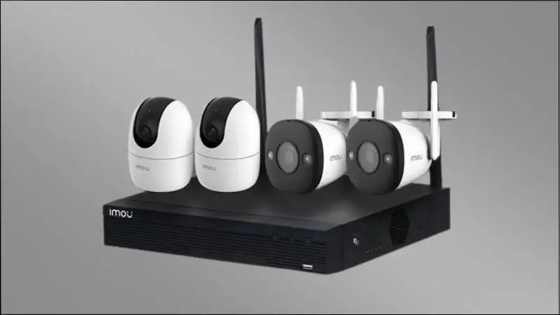 Các loại camera IMOU phổ biến Hình ảnh minh họa các loại camera IMOU khác nhau, bao gồm camera trong nhà và ngoài trời