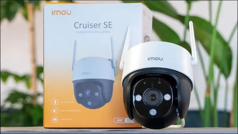 Camera IMOU với mức giá bình dân Một chiếc camera IMOU nhỏ gọn, phù hợp với nhiều không gian